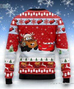Car 95 McQueen Ugly Christmas Sweater and Sweatshirt