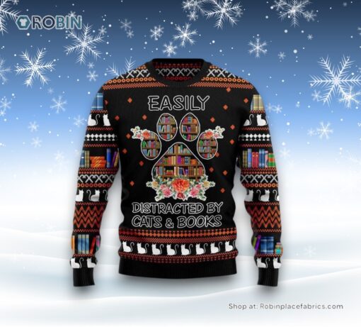 Cat Be Kind Ugly Christmas Sweater, Christmas Gift For Cat Love