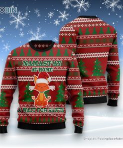 Cat Christmas Ugly Sweater, Cat Yoga Ugly Christmas Sweater
