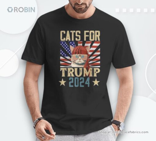 Cat For Trump 2024 Shirt