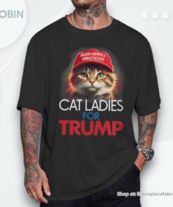 Cat Ladies For Trump Presidential Election Shirt