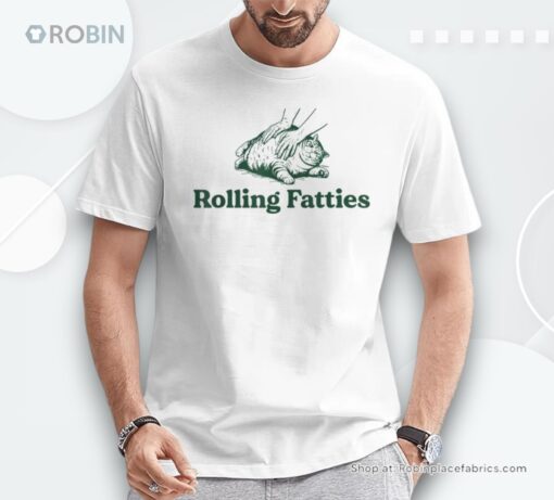 Cat Rolling Fatties Shirt