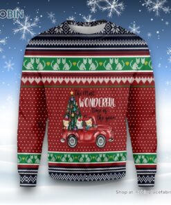 Cat The Most Wonderful Time Of Year Ugly Christmas Sweatshirt, Sweater, Christmas Gift For Cat Love