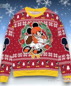 Chicago Bears x Mickey Mouse Ugly Christmas Sweater and Sweatshirt