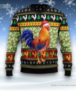 Chicken Cluck ry Ugly Christmas Sweater For Men And Women, Farm Ugly Sweater