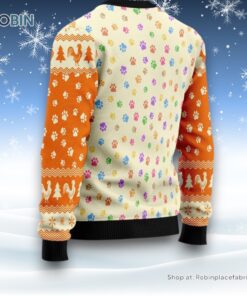 Chickens And Dogs Ugly Christmas Sweater, Christmas Gift For Dog Love