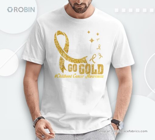 Childhood Be Bold Go Gold Childhood Cancer Awareness Shirt