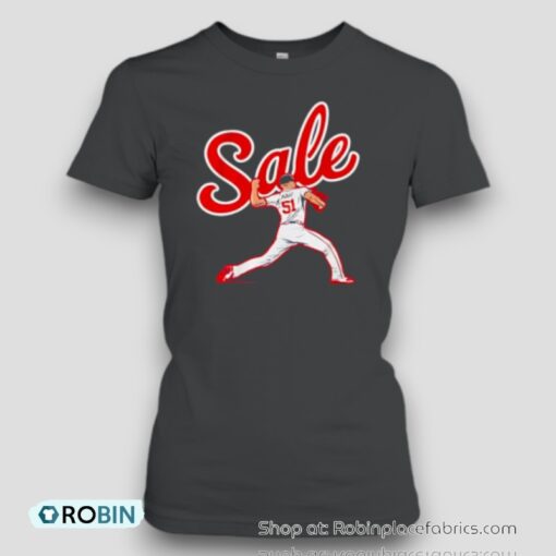 Chris Sale Atlanta Braves MLB Ace Pose Unisex Shirt