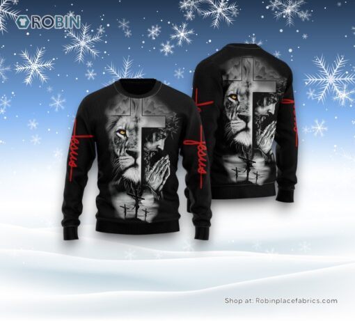Christian Jesus Easter Ugly Christmas Sweaterfor Men & Women, Christian Sweater, God Gift