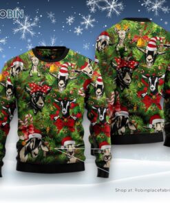 Christmas Goats Ugly Christmas Sweatshirt, Sweater