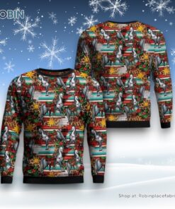 Christmas Horse Leopard Tartan With Mistleto Ugly Christmas Sweater, Christmas Gift, Farmers Sweater Christmas Horse Leopard Tartan With Mistleto Ugly Christmas Sweater, Christmas Gift, Farmers Sweater