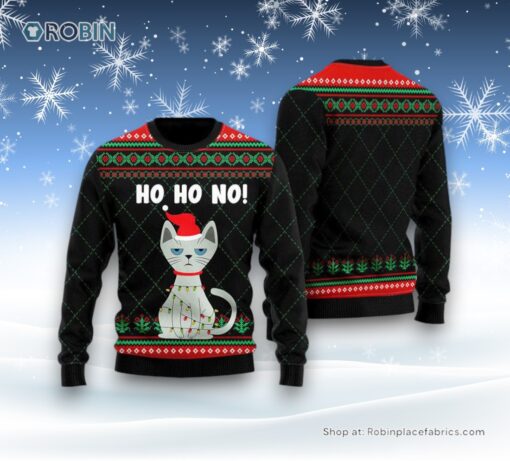 Christmas Is Better With Cat Ugly Christmas Sweater, Christmas Gift For Cat Love
