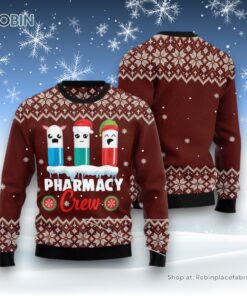Christmas Pharmacy Crew Ugly Christmas Sweater
