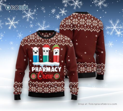 Christmas Pharmacy Crew Ugly Christmas Sweater