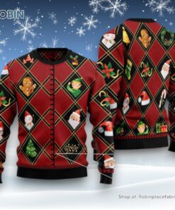 Christmas Symbols Ugly Christmas Sweater