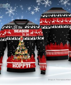Christmas Tree Ugly Sweater, Rabbit Christmas Tree Ugly Christmas Sweater, Funny Xmas Sweater