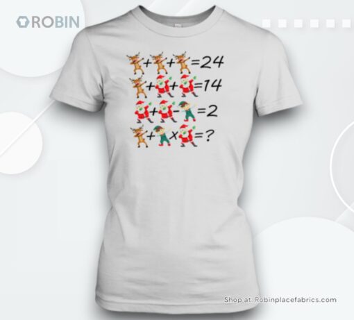 Christmas Vibes Mathematics Teacher Unisex Shirt