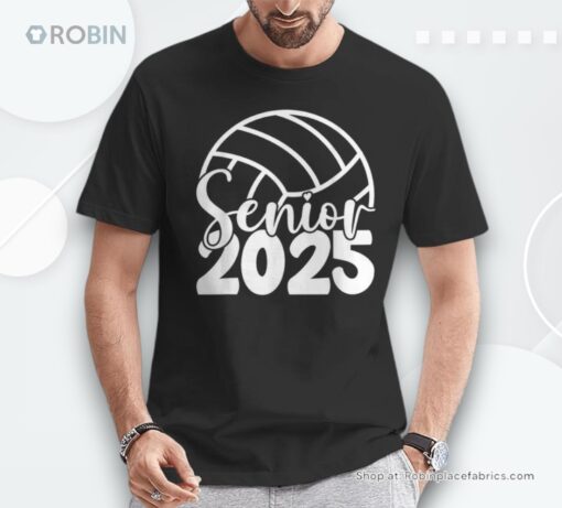 Class Of 2025 Volleyball Graduation Class Of 2025 Senior Shirt