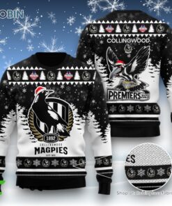Collingwood Magpies Premiers 2023 Ugly Sweater and Sweatshirt