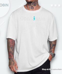 Continue Semicolon Mental Health Suicide Prevention Month Shirt
