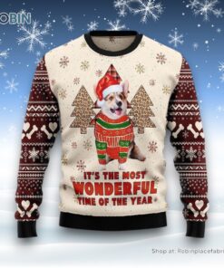 Corgi The Most Beautiful Time Ugly Christmas Sweater, Christmas Gift For Dog Love