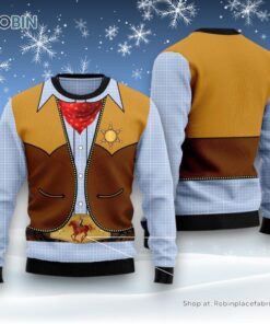 Cowboy Costume Ugly Christmas Sweater