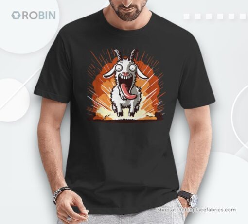 Crazy Goat Goat Simulator Shirt