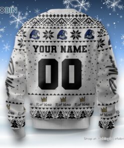 Custom Name Rod Wave Ugly Christmas Sweater and Sweatshirt