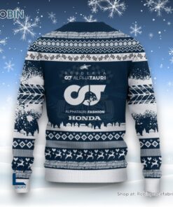 Custom Name Scuderia AlphaTauri Ugly Sweater and Sweatshirt