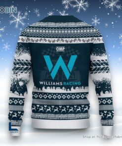 Custom Name Williams Racing Ugly Sweater and Sweatshirt