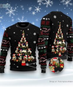 Cute Cow Merry Christmas Ugly Christmas Sweater For Men And Women, Farm Ugly Sweater