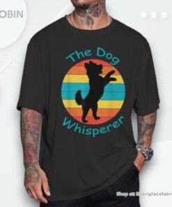 Cute Retro Dog Whisperer Vintage For Dog Lovers Shirt