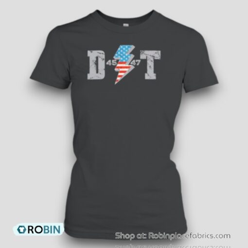D 45 Lightning 47 T To The Trump Unisex Shirt