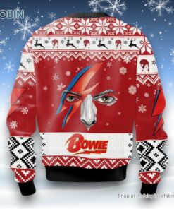 David Bowie Face Ugly Sweater and Sweatshirt