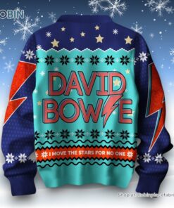 David Bowie I Move The Stars For No One Ugly Sweater and Sweatshirt