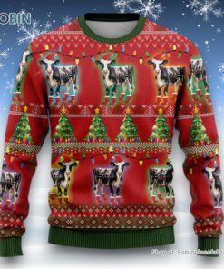 Dairy Cow Ugly Christmas Sweaters For Men Women, Christmas Gift, Farmers Sweater