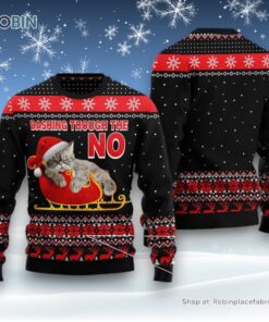 Dashing Through The No Ugly Christmas Sweater