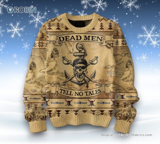 Dead Men Tell No Tales Pirates of the Caribbean Ugly Sweater and Sweatshirt