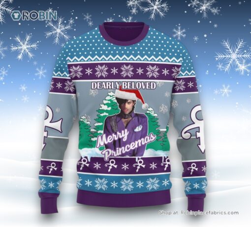 Dearly Beloved Merry Princemas Sweater and Sweatshirt Christmas