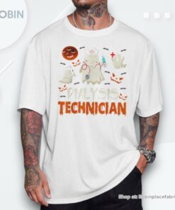 Dialysis Technician Boo Ghost Nurse Squad Halloween Shirt Dialysis Technician Boo Ghost Nurse Squad Halloween Shirt