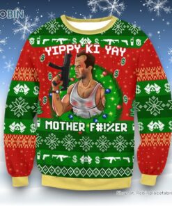 Die Hard Ugly Sweater and Sweatshirt