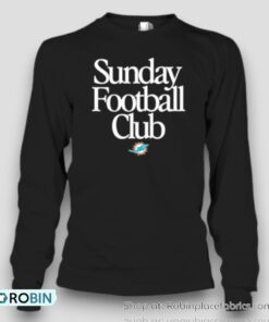 Discover the hottest Miami Dolphins Sunday Football Club Unisex Shirt