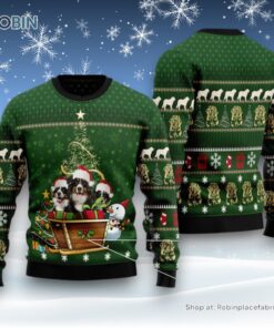Dog Ugly Christmas Sweater, Bernese Mountain Dog Group Xmas Ugly Christmas Sweater, Funny Xmas Sweater