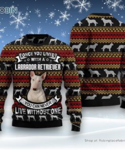 Dog Ugly Christmas Sweater, Bull Terrier Ugly Christmas Sweater, Funny Xmas Sweater