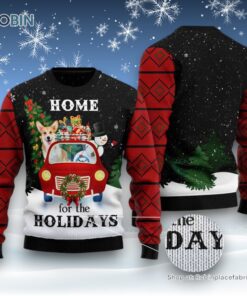 Dog Ugly Christmas Sweater, Merry Christmas Pembroke Welsh Corgi And Snowman Ugly Christmas Sweater, Funny Xmas Sweater