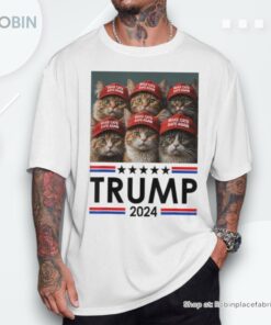 Donald Trump Make Cats Safe Again 2024 Debate Shirt