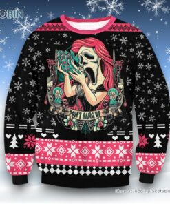 Don’t Hang Up Scream Ugly Sweater and Sweatshirt Don’t Hang Up Scream Ugly Sweater and Sweatshirt