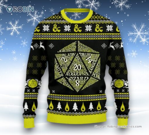 Dungeons & Dragons Classes 2 Sweater and Sweatshirt