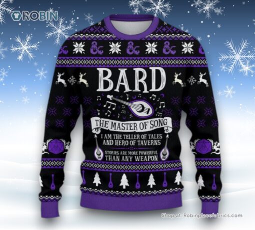 Dungeons & Dragons Classes Bard Sweater and Sweatshirt
