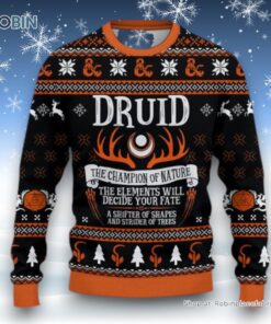 Dungeons & Dragons Classes Druid Sweater and Sweatshirt
